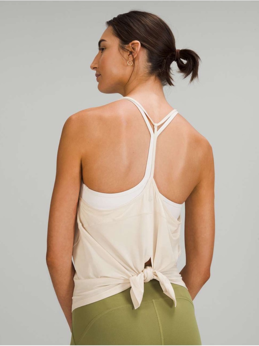 Lululemon Modal-Silk Yoga Tank Top
White Opal